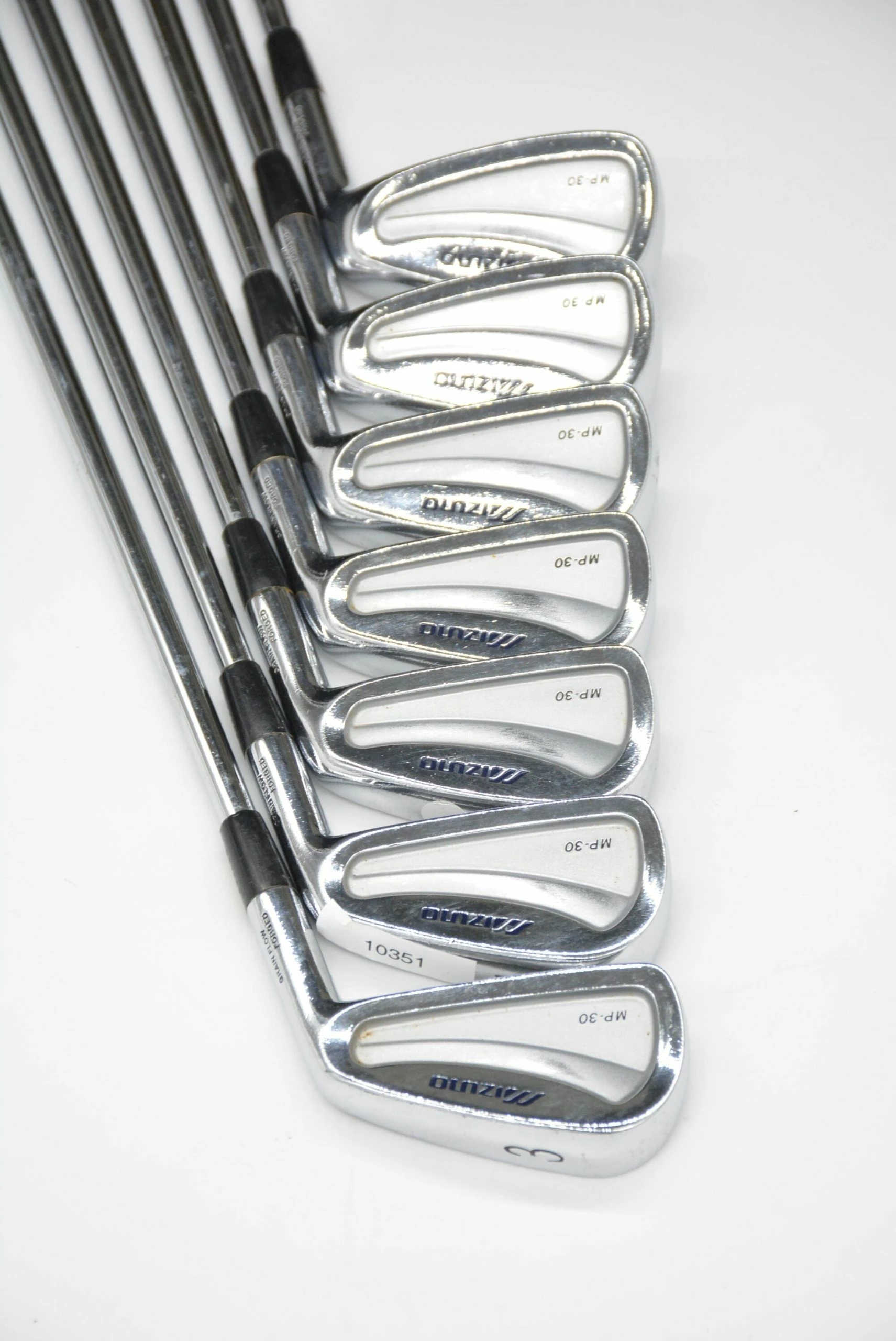 GolfRoots Mizuno Mp 30 3-9 Iron Set R Flex - Image 4