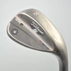 GolfRoots Titleist Vokey SM6 Jet Black K Grind 60 Degree Wedge Wedge Flex