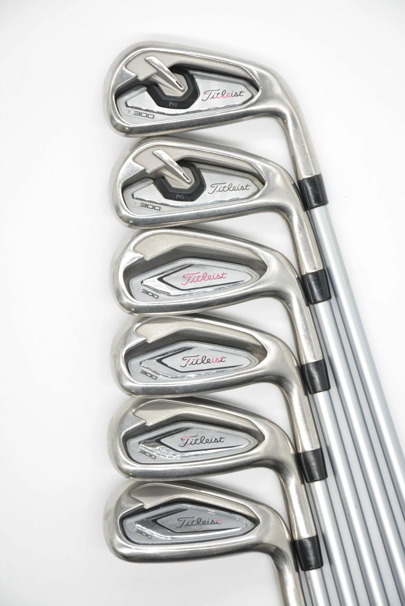 GolfRoots Titleist T300 6-AW Iron Set R Flex - Image 2