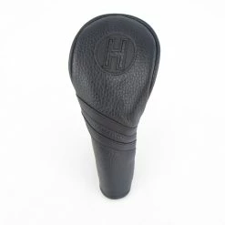 Unbranded Generic Golf Leather Hybrid Headcover BLACK