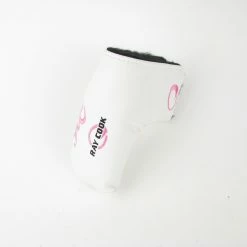 Ray Cook BLADE Putter Headcover WHITE/PINK