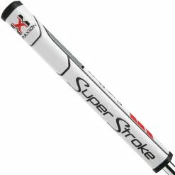 SS Traxion SS2R Putter Grip-Wht/Red/Gry