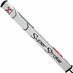 SS Traxion Flatso XL+ 2.0 Putter-Wht/Red/Gry